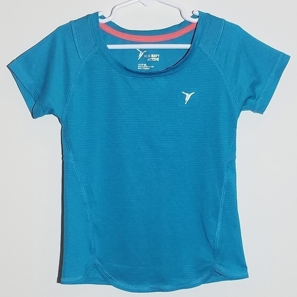 2 Old Navy Active Go-Dry Athletic Shirts Tops XS 5 - Picture 4 of 6